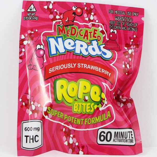 Medicated Nerds – Rope Bites (600 mg)