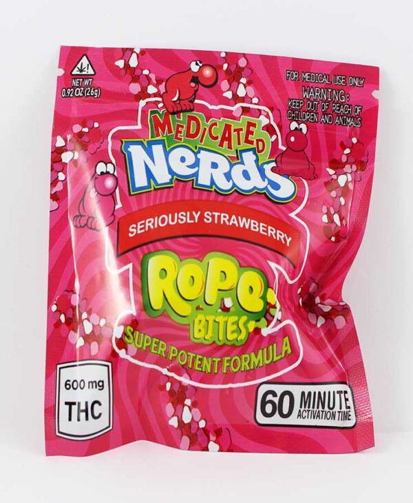 Medicated Nerds – Rope Bites (600 mg)