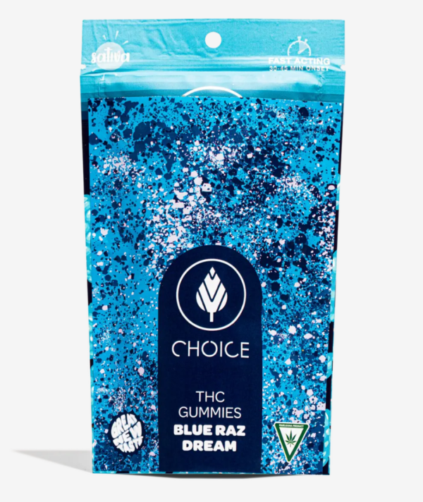 BLUE RAZ THC GUMMIES