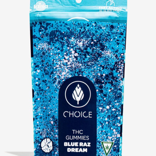 BLUE RAZ THC GUMMIES